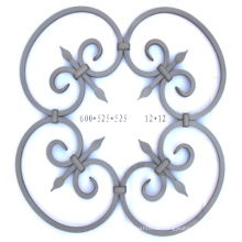 Cast Steel  Decorative Fittings Scrolls for Wrought iron Fence Wrought iron handrail decoration parts cast iron ornaments